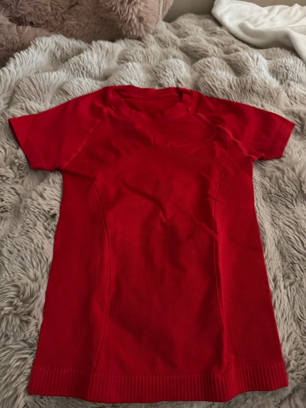 Amazon Red Women's Muscle Tee
